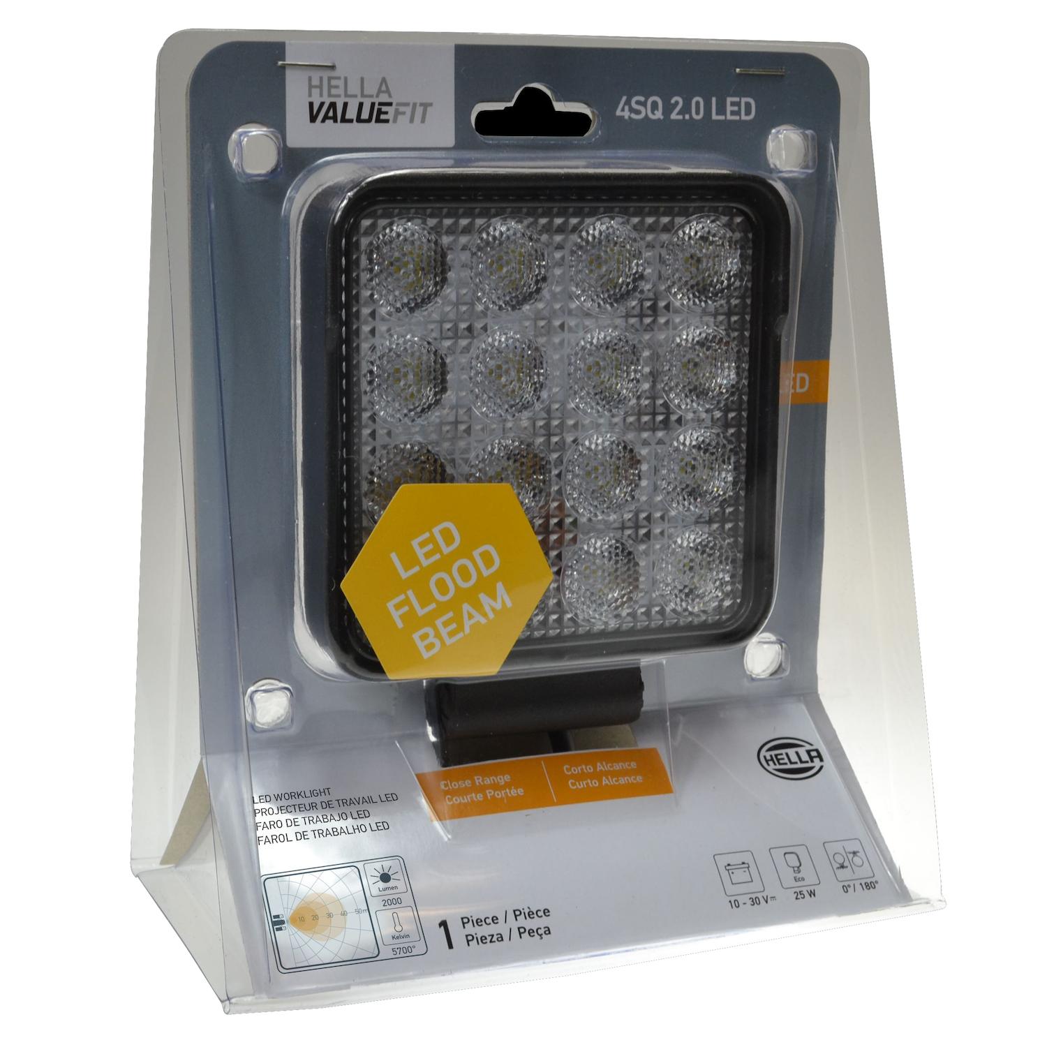 HELLA 357106002 - Vehicle Work Lamp HELLA 357106002 Vehicle Work Lamp product image 4 of 5