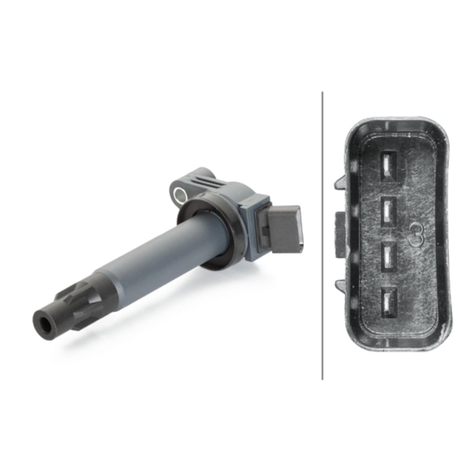 HELLA 358057111 - Ignition Coil HELLA 358057111 Direct Ignition Coil product image 2 of 2