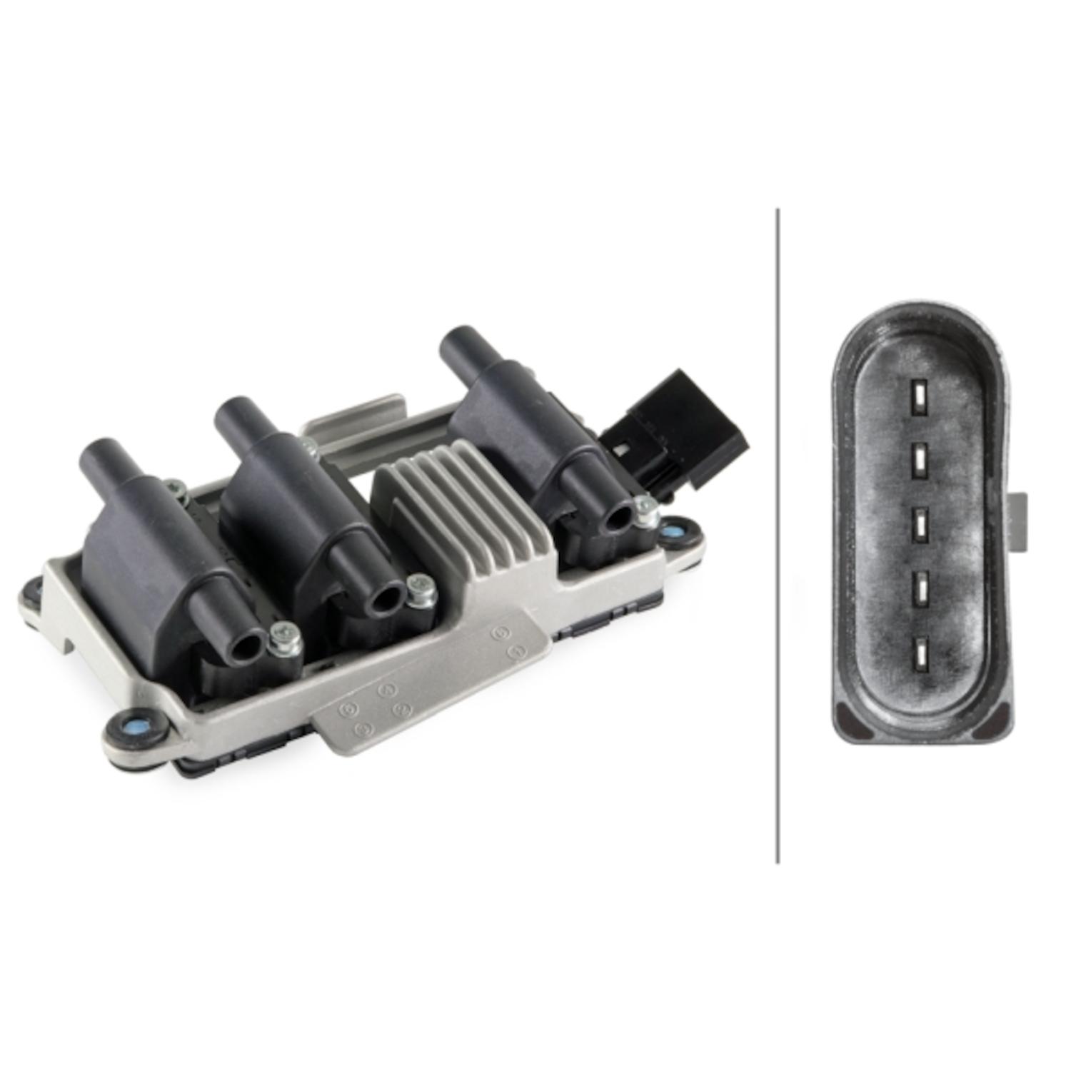 HELLA 358057291 - Ignition Coil HELLA 358057291 Ignition Coil product image 1 of 1
