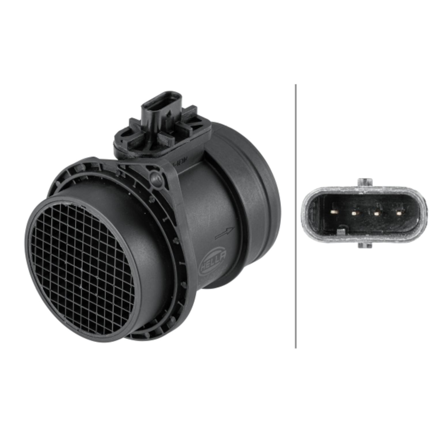 HELLA 358095251 - Mass Air Flow Sensor HELLA 358095251 Mass Air Flow Sensor product image 1 of 1