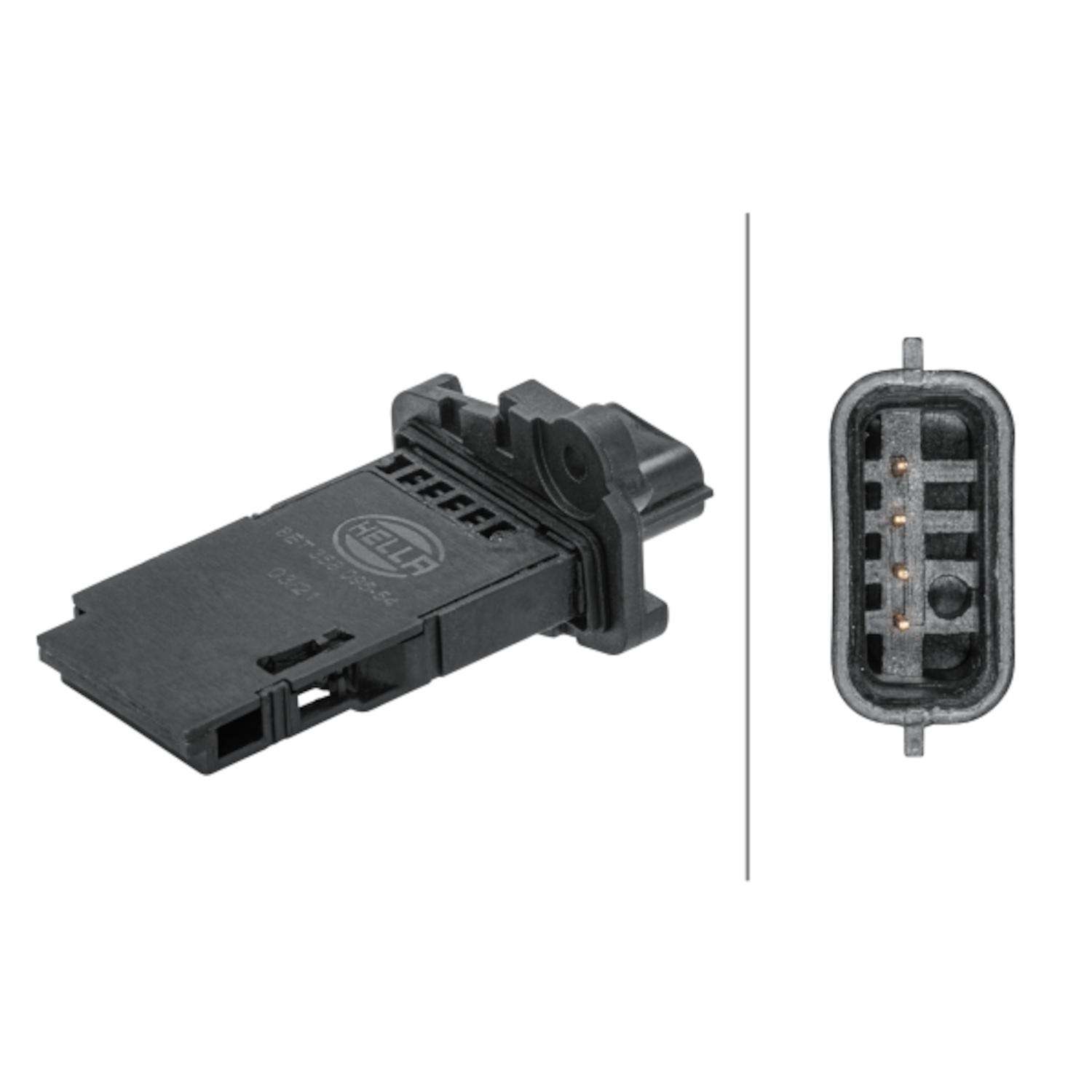 HELLA 358095541 Mass Air Flow Sensor product image 1 of 1