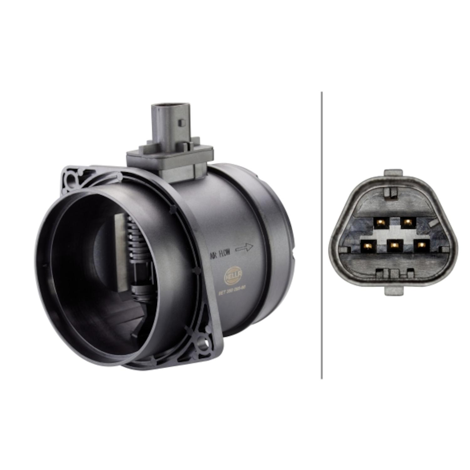 HELLA 358095661 - Mass Air Flow Sensor HELLA 358095661 Mass Air Flow Sensor product image 1 of 1