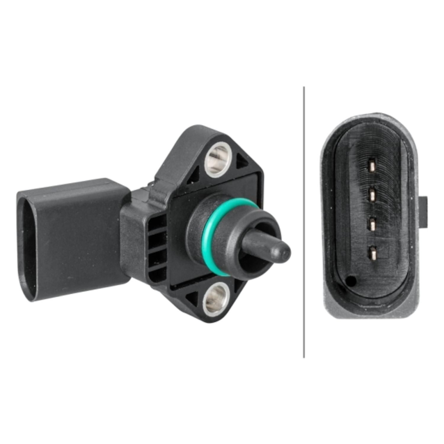 HELLA 358152011 Turbocharger Boost Sensor product image 1 of 1