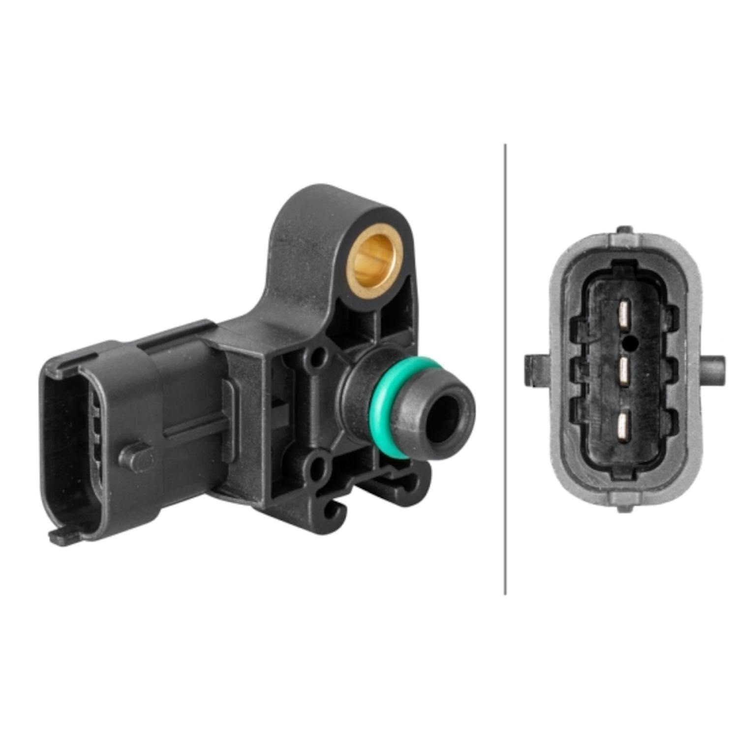 HELLA 358152041 - Turbocharger Boost Sensor HELLA 358152041 Turbocharger Boost Sensor product image 1 of 1