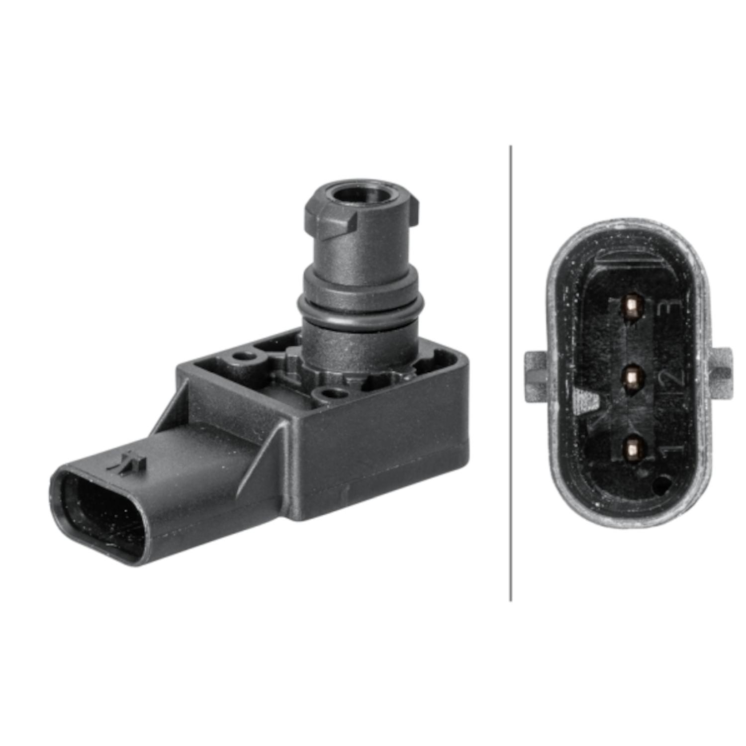 HELLA 358152111 - Turbocharger Boost Sensor HELLA 358152111 Turbocharger Boost Sensor product image 1 of 1