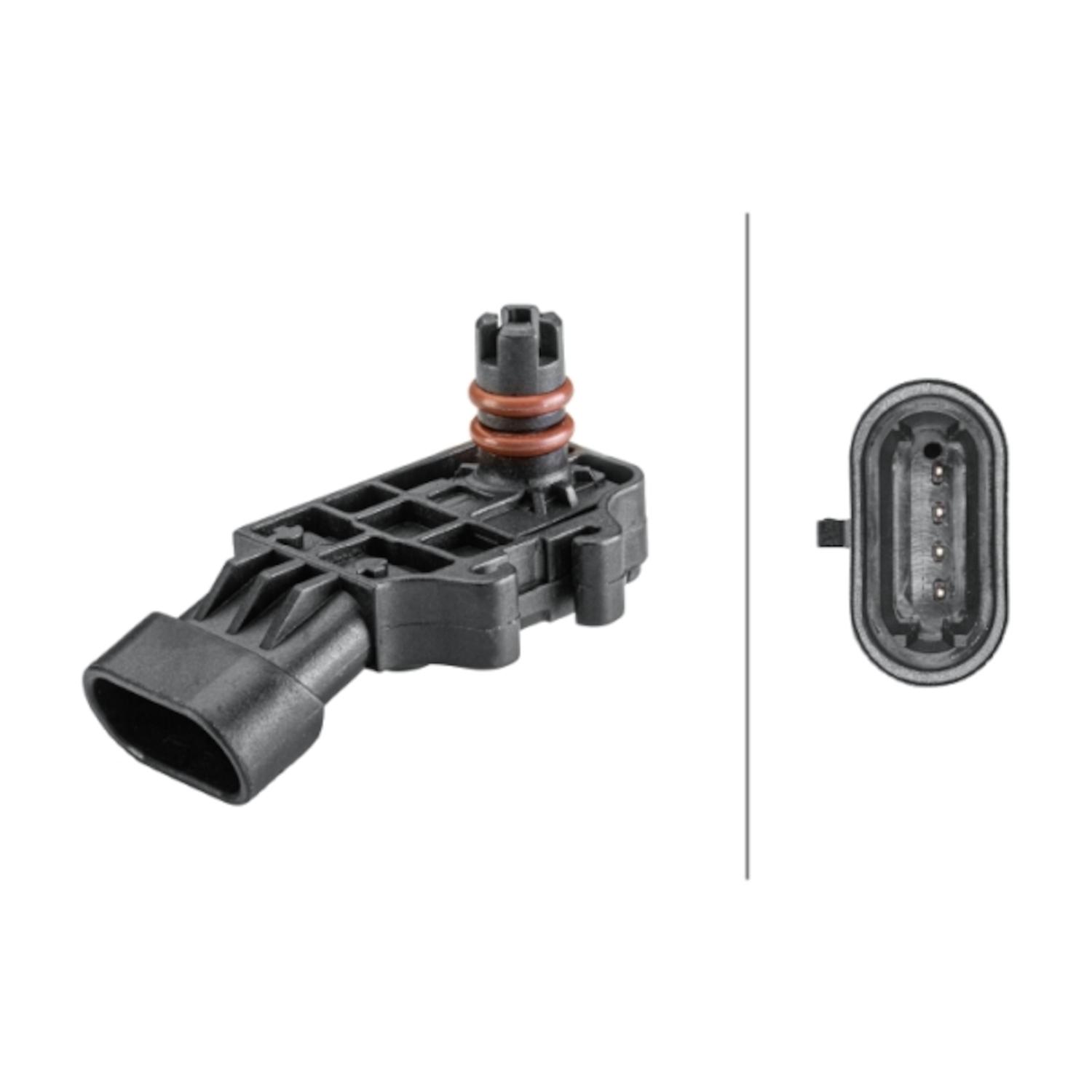 HELLA 358152121 - Turbocharger Boost Sensor HELLA 358152121 Turbocharger Boost Sensor product image 1 of 1