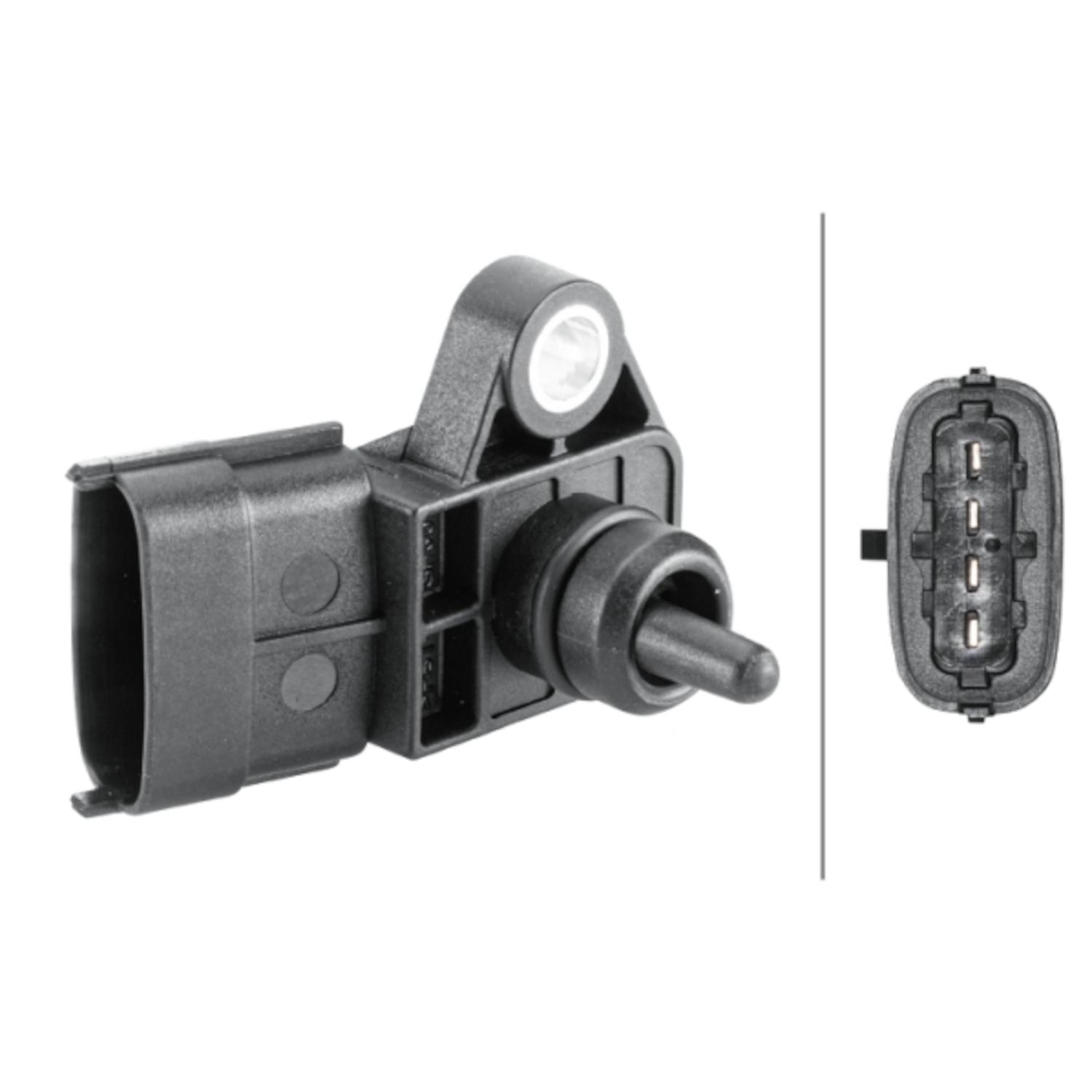 HELLA 358152311 - Turbocharger Boost Sensor HELLA 358152311 Manifold Absolute Pressure Sensor product image 1 of 1