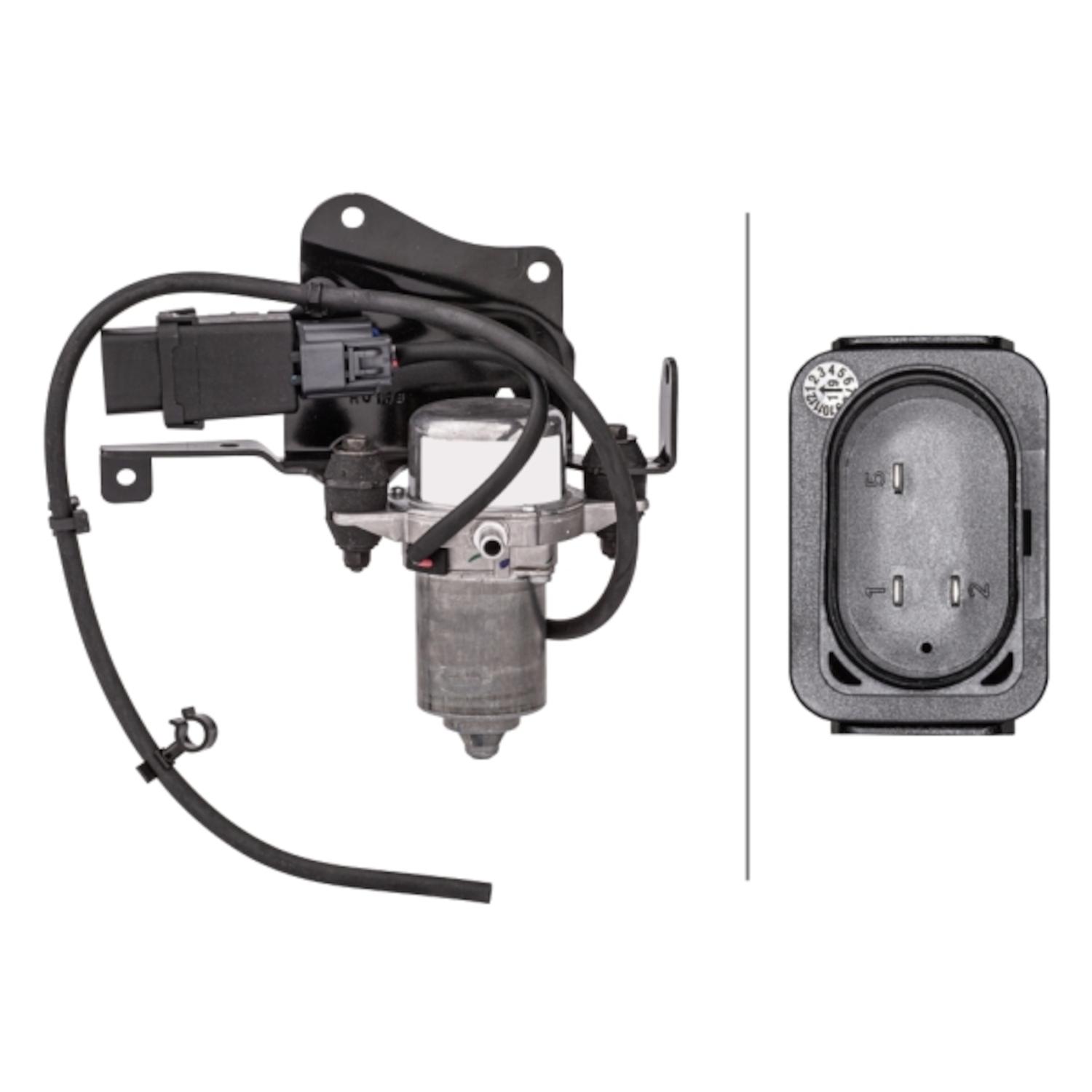 HELLA 358157001 - Vacuum Pump HELLA 358157001 Power Brake Booster Vacuum Pump product image 1 of 1