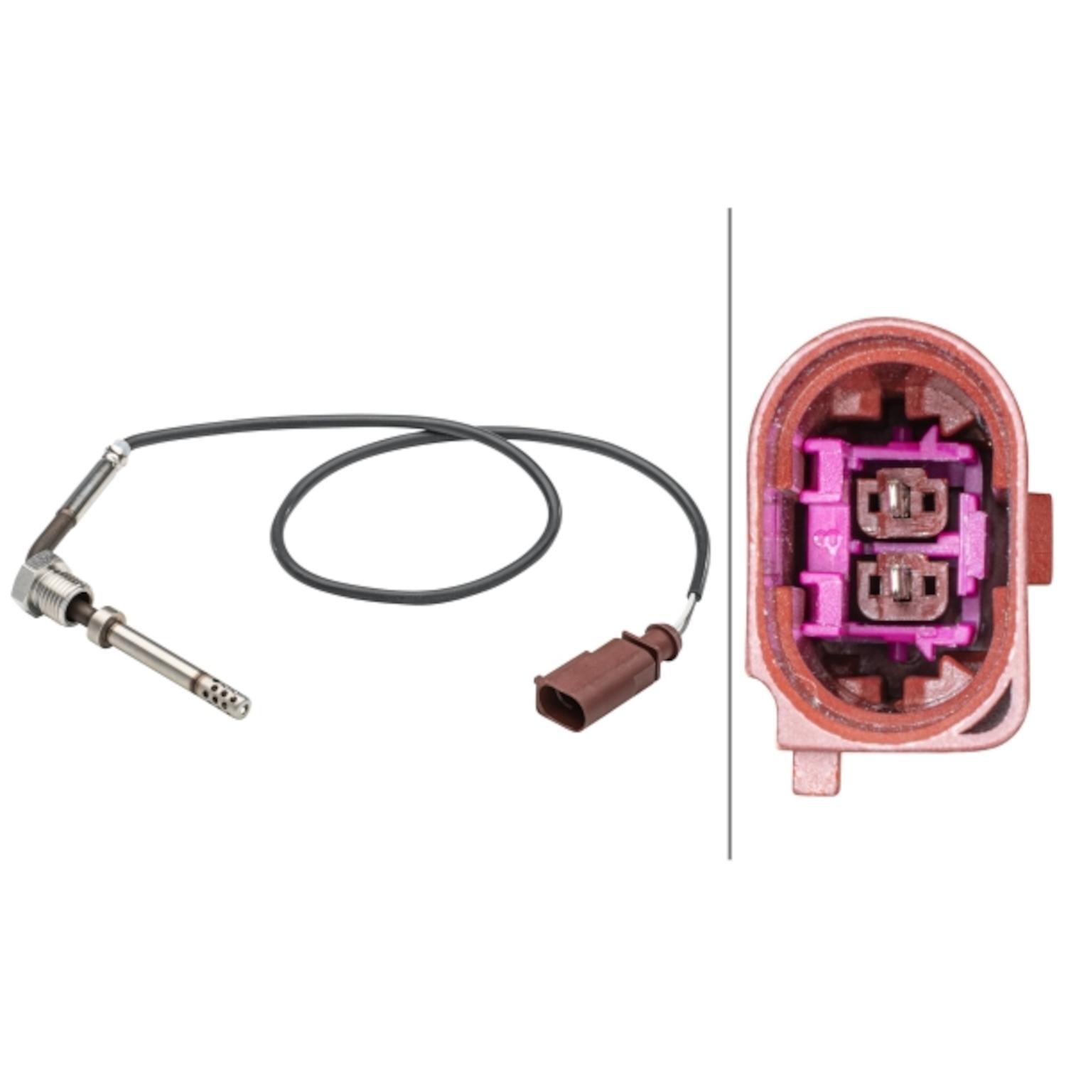 HELLA 358181651 Exhaust Temperature Sensor product image 1 of 1