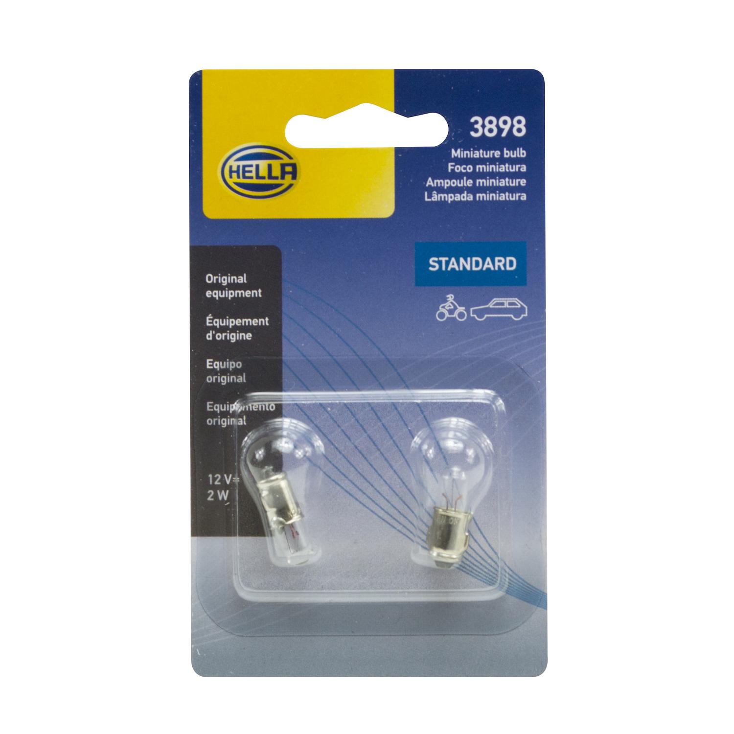 HELLA 3898TB - Multi Purpose Light Bulb HELLA 3898TB Ash Tray Light Bulb product image 2 of 2