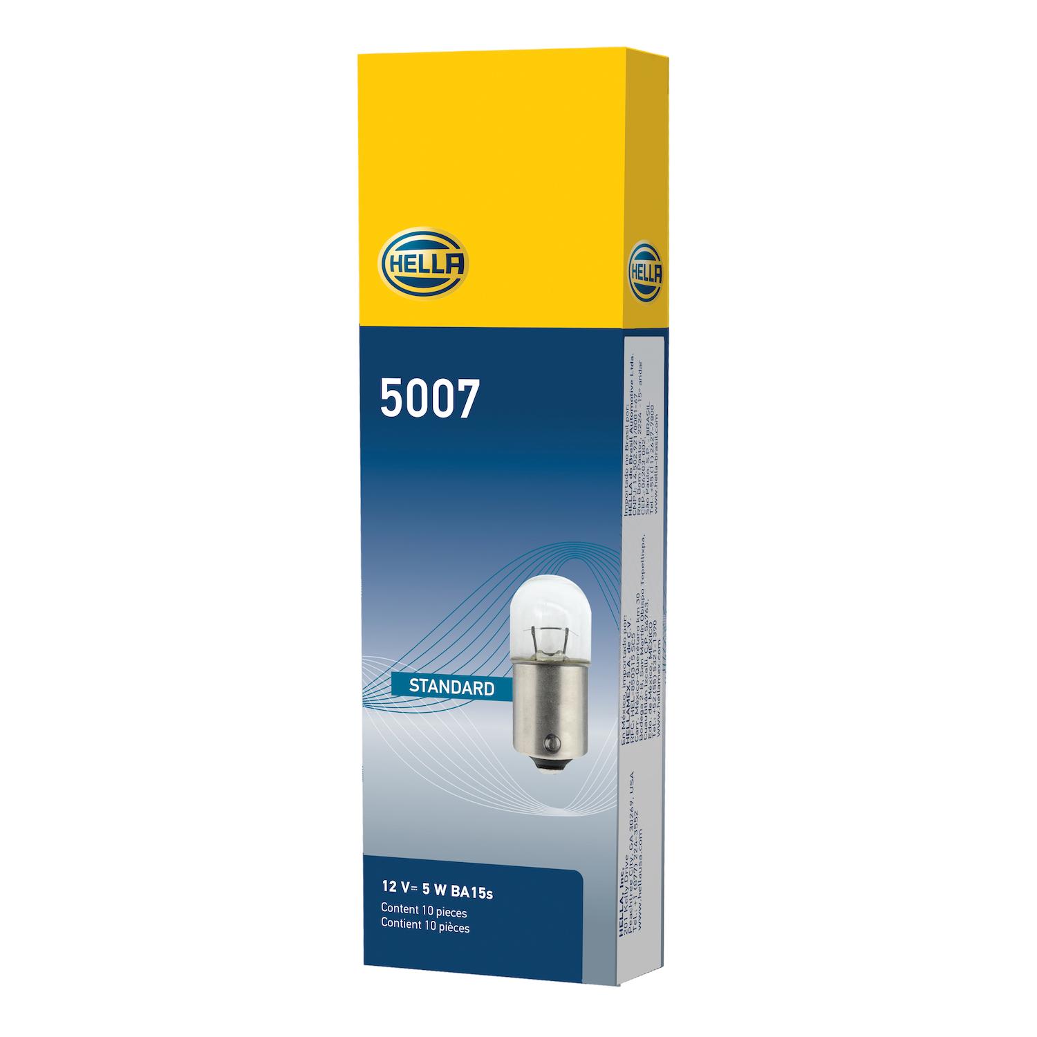 HELLA 5007 - Multi Purpose Light Bulb HELLA 5007 Back Up Light Bulb product image 2 of 2
