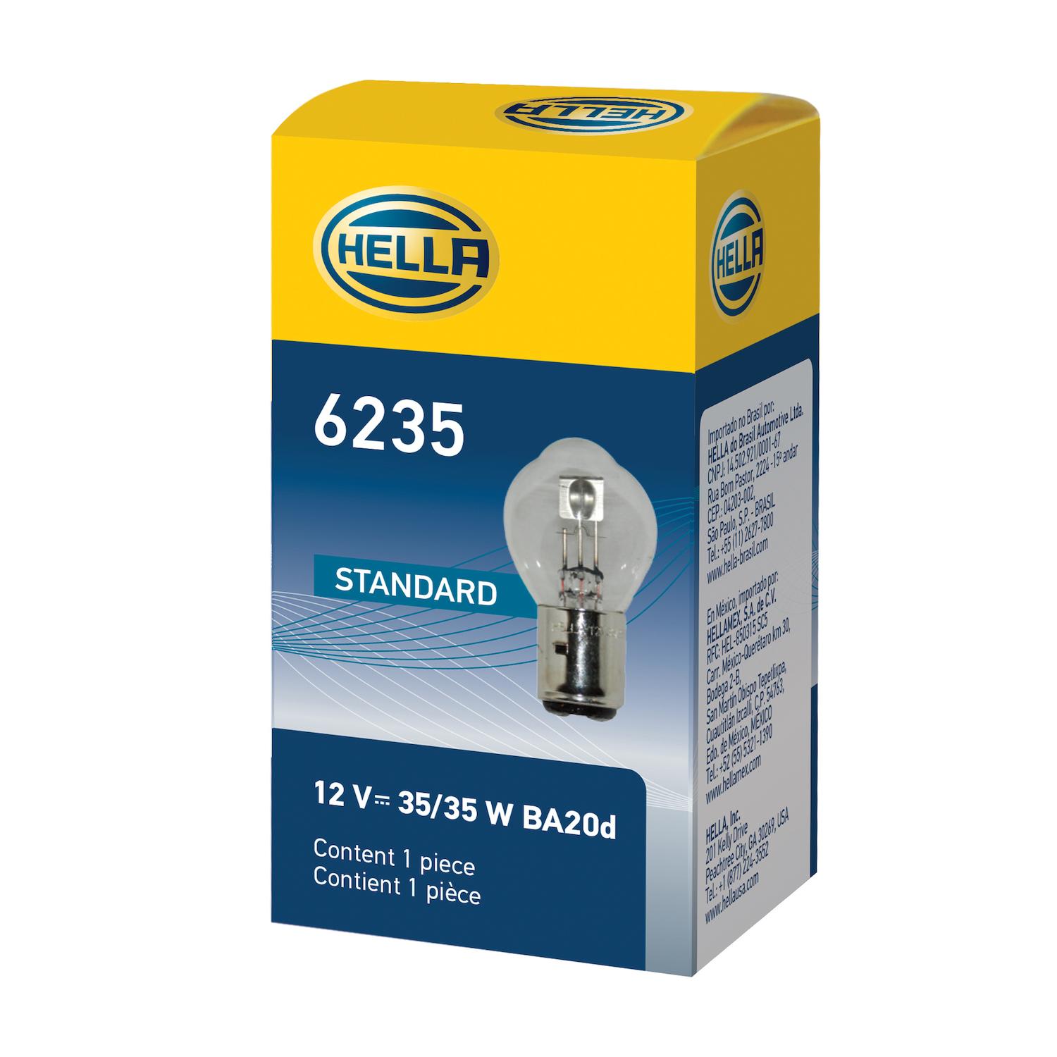 HELLA 6235 - Multi Purpose Light Bulb HELLA 6235 Headlight Bulb product image 2 of 2