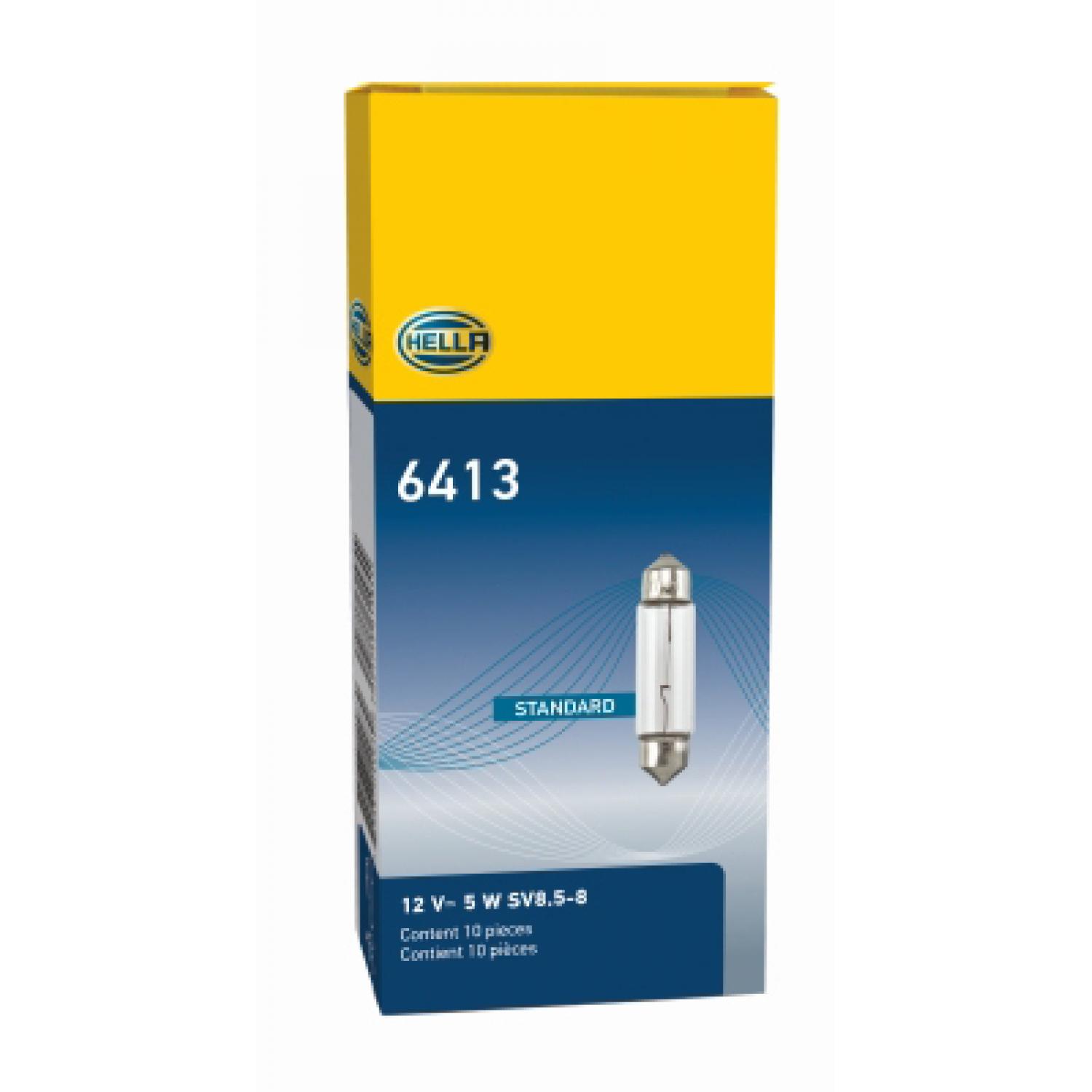 HELLA 6413 - Multi Purpose Light Bulb HELLA 6413 Courtesy Light Bulb product image 3 of 3