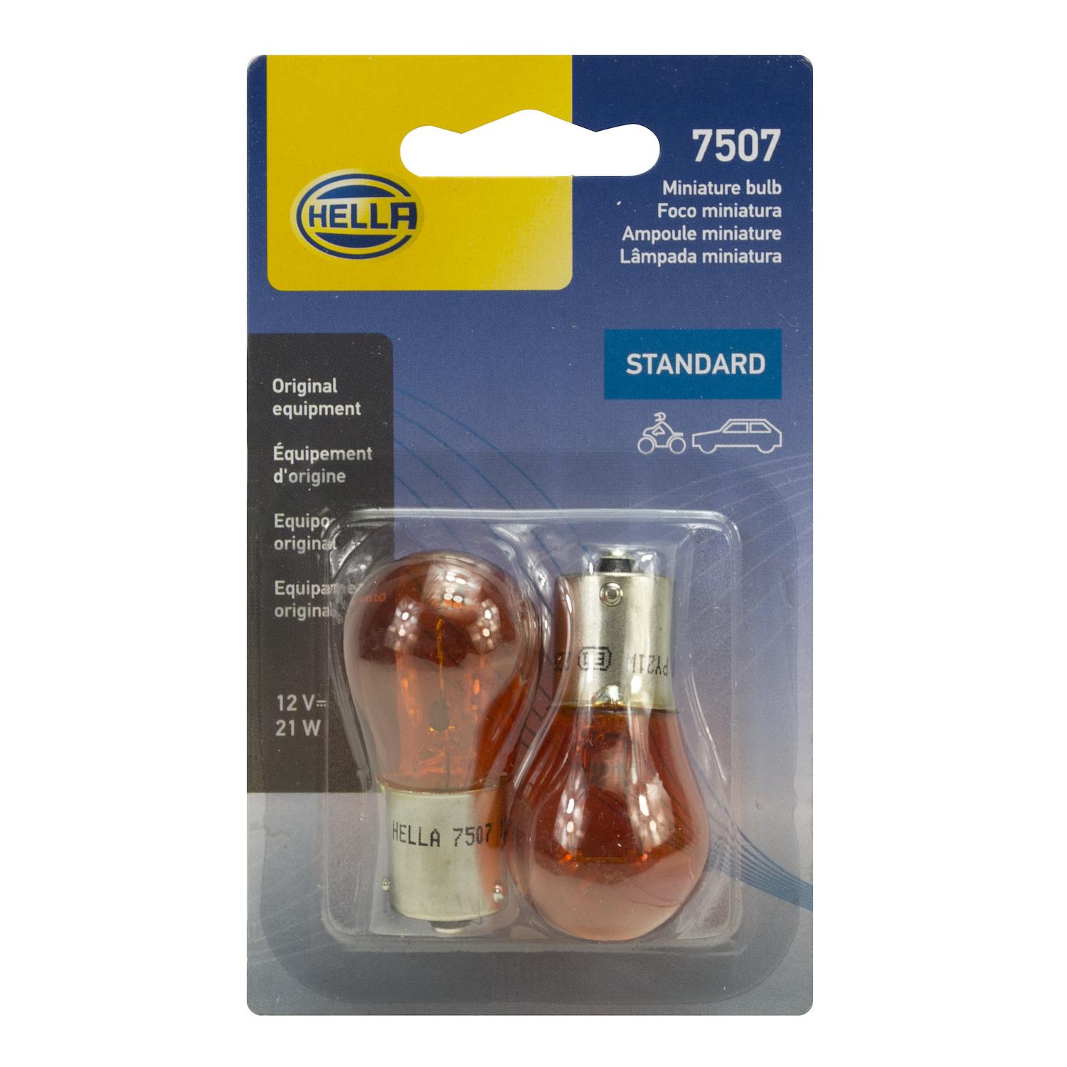 HELLA 7507TB - Multi Purpose Light Bulb HELLA 7507TB Multi Purpose Light Bulb product image 2 of 2