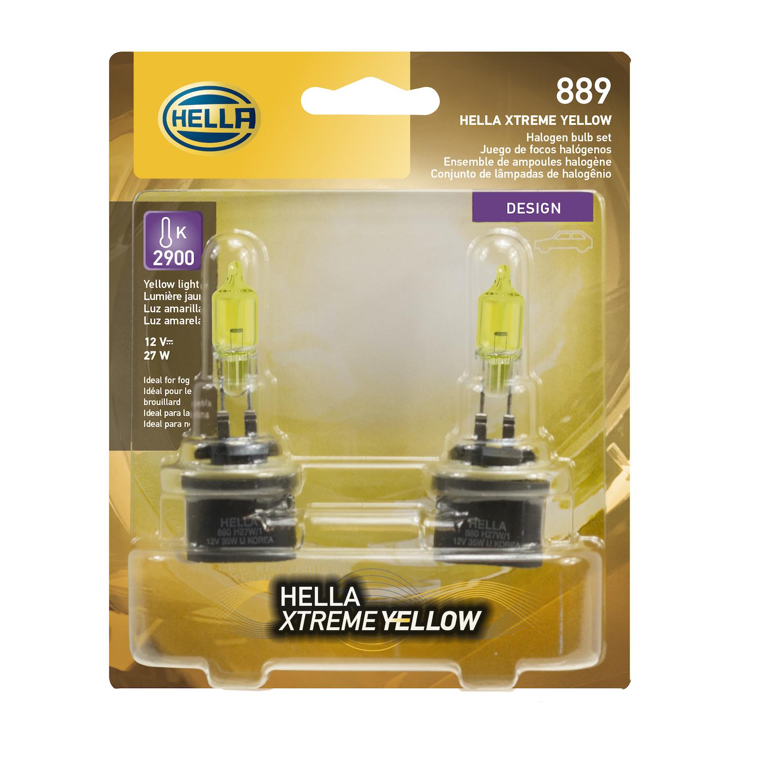 HELLA 889YL - Multi Purpose Light Bulb HELLA 889YL Back Up Light Bulb product image 2 of 2