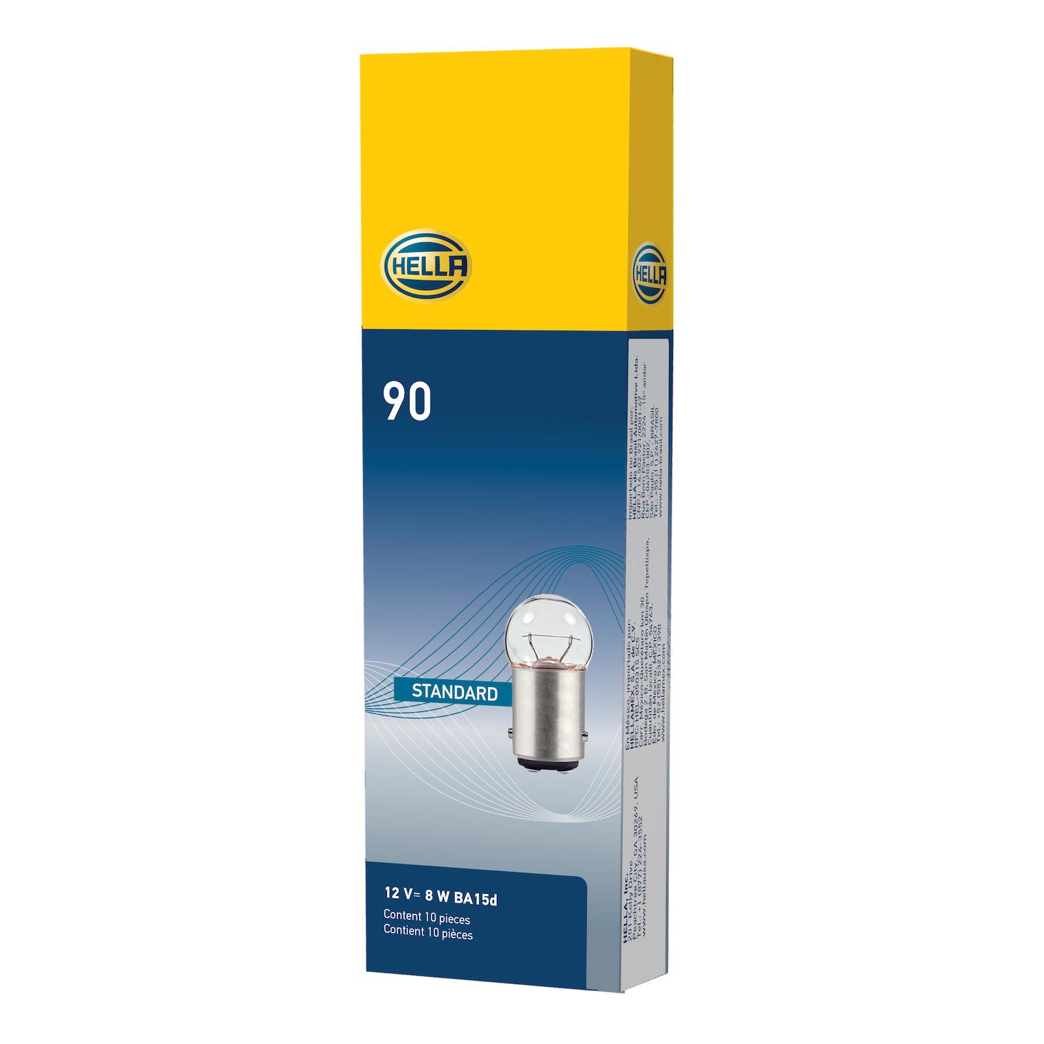 HELLA 90 - Multi Purpose Light Bulb HELLA 90 Back Up Light Bulb product image 2 of 2