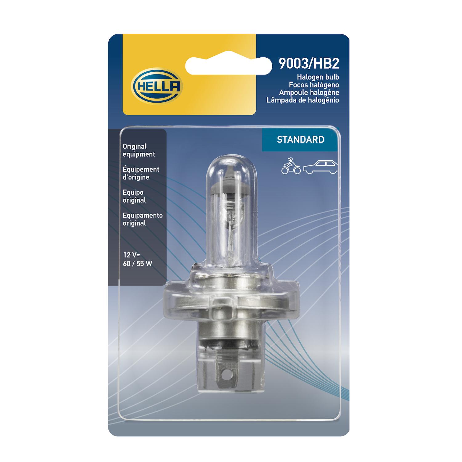 HELLA 9003SB - Multi Purpose Light Bulb HELLA 9003SB Daytime Running Light Bulb product image 2 of 2