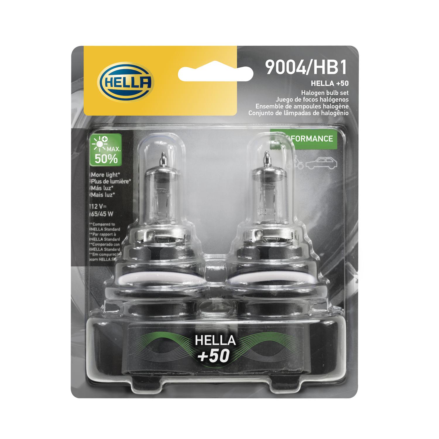 HELLA 9004P50TB - Multi Purpose Light Bulb HELLA 9004P50TB Headlight Bulb product image 2 of 2