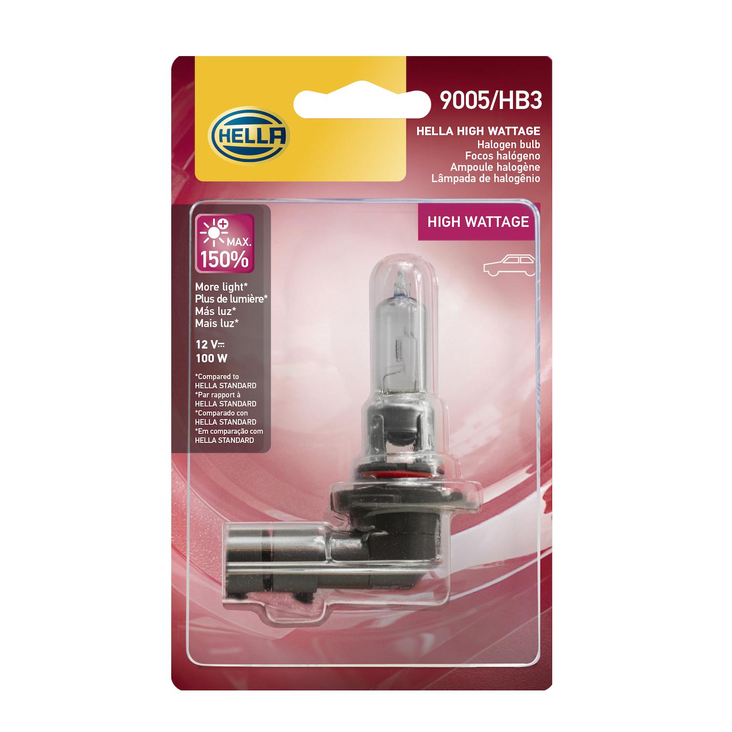 HELLA 9005100WSB - Multi Purpose Light Bulb HELLA 9005100WSB Headlight Bulb product image 2 of 2