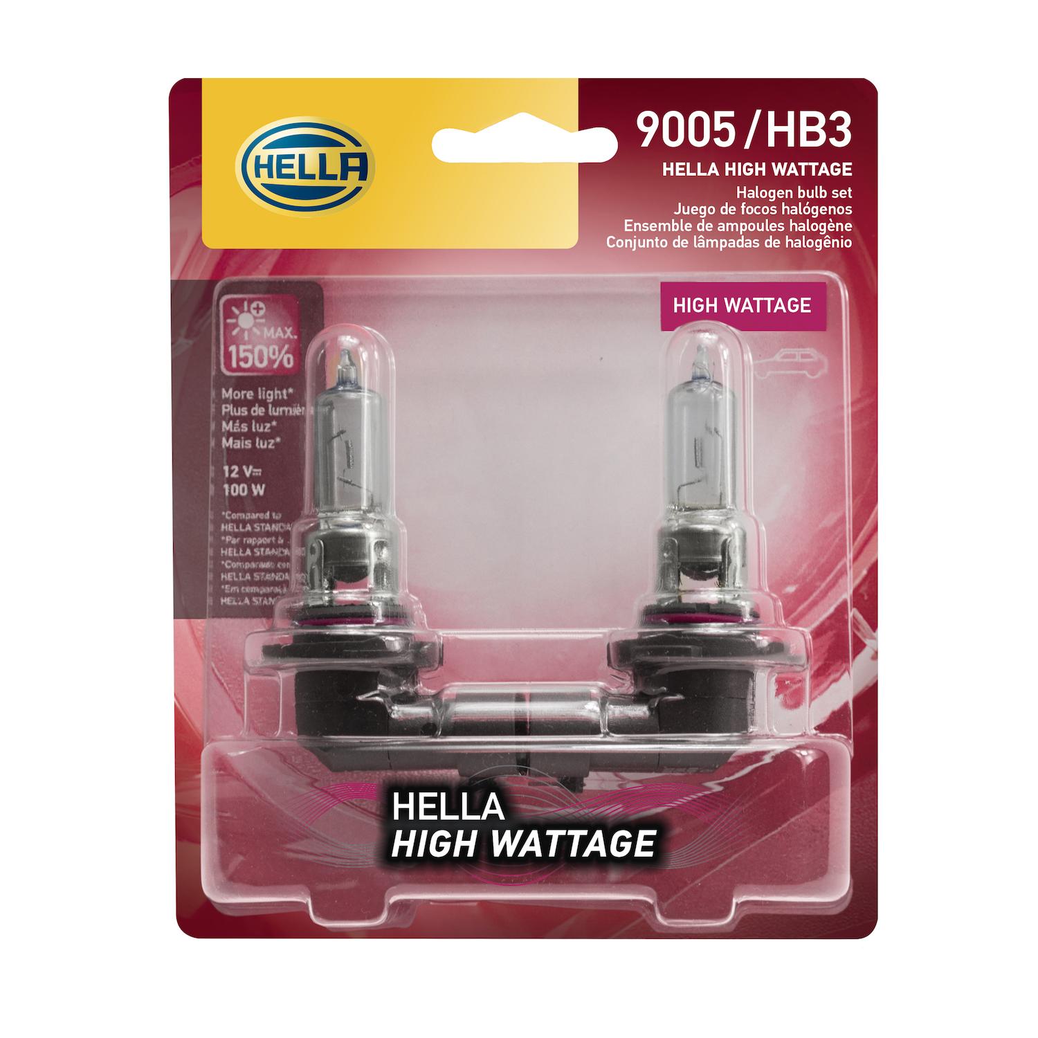 HELLA 9005100WTB - Multi Purpose Light Bulb HELLA 9005100WTB Daytime Running Light Bulb product image 2 of 2