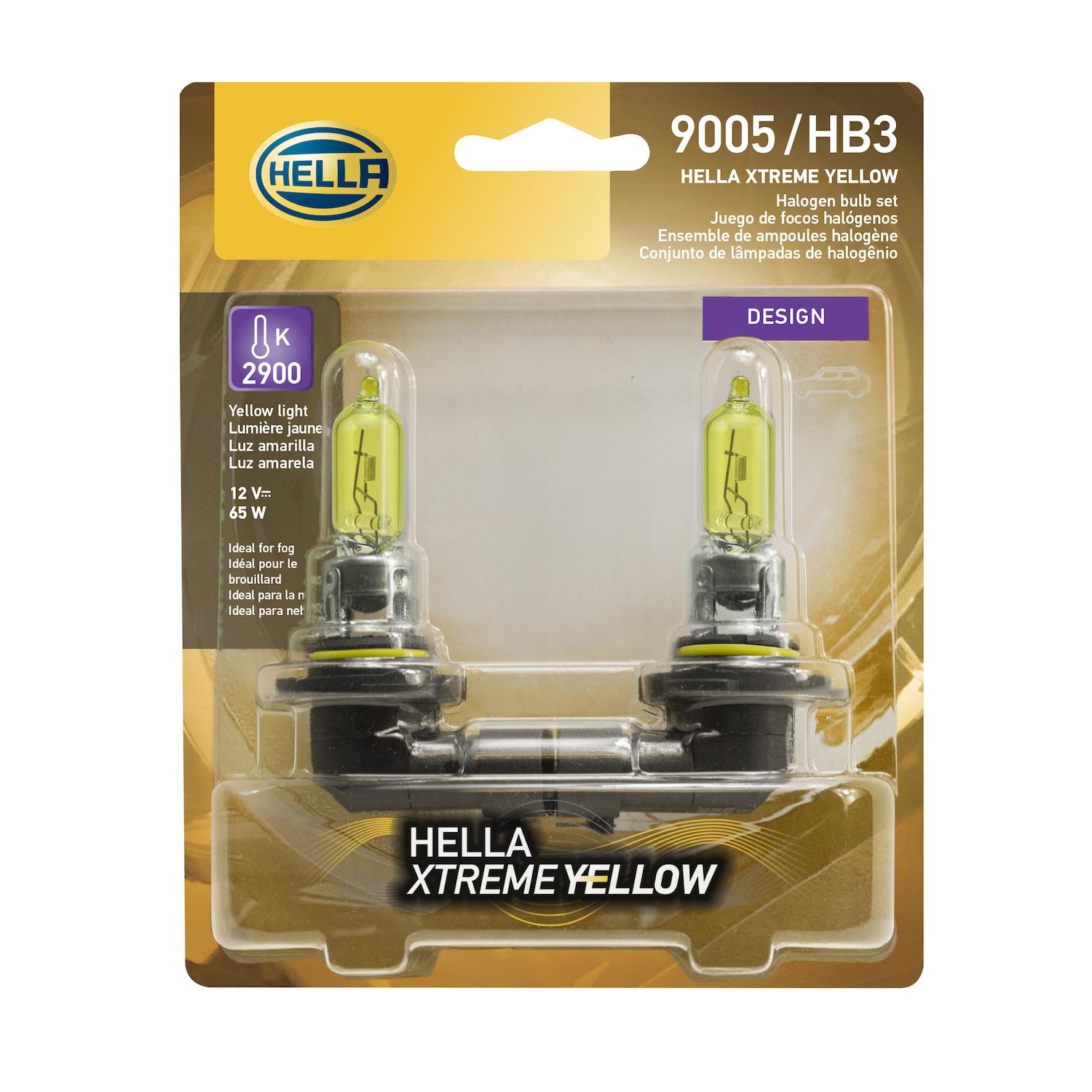 HELLA 9005YL - Multi Purpose Light Bulb HELLA 9005YL Daytime Running Light Bulb product image 2 of 2