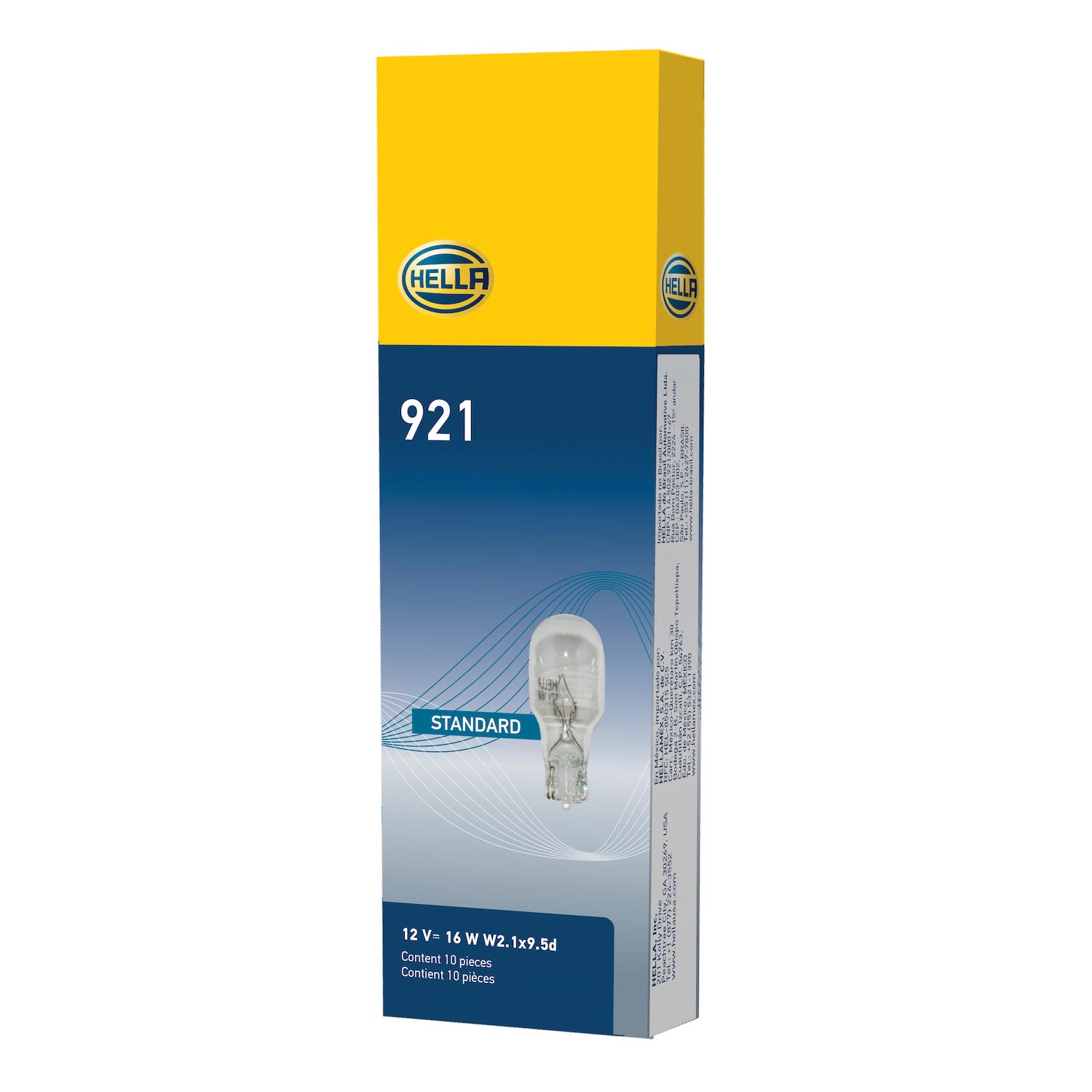 HELLA 921 - Multi Purpose Light Bulb HELLA 921 Back Up Light Bulb product image 2 of 2