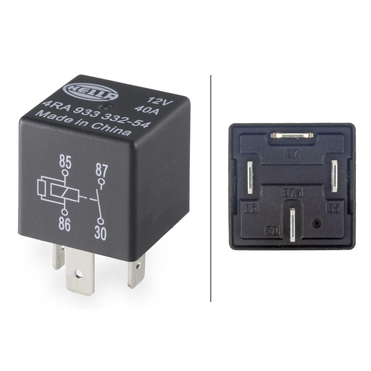 HELLA 933332541 - Fuel Pump Relay HELLA 933332541 Accessory Power Relay product image 2 of 2