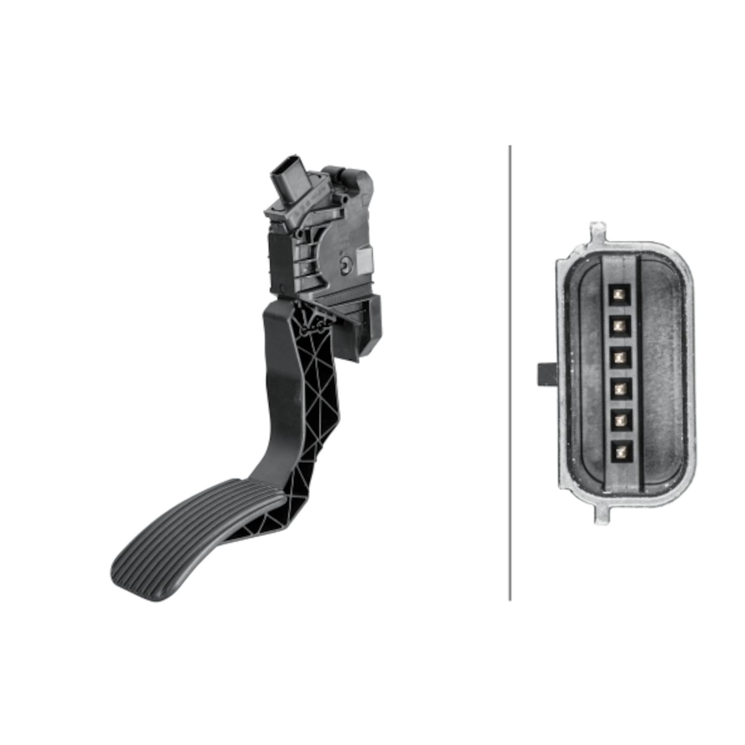 HELLA 934820021 - Accelerator Pedal Sensor HELLA 934820021 Accelerator Pedal Sensor product image 1 of 1