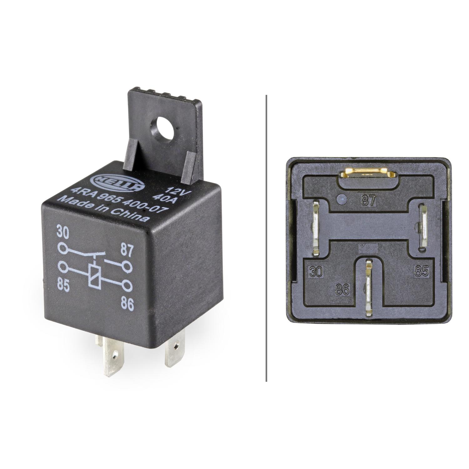 HELLA 965400071 - Fuel Pump Relay HELLA 965400071 A/C Clutch Relay product image 4 of 6