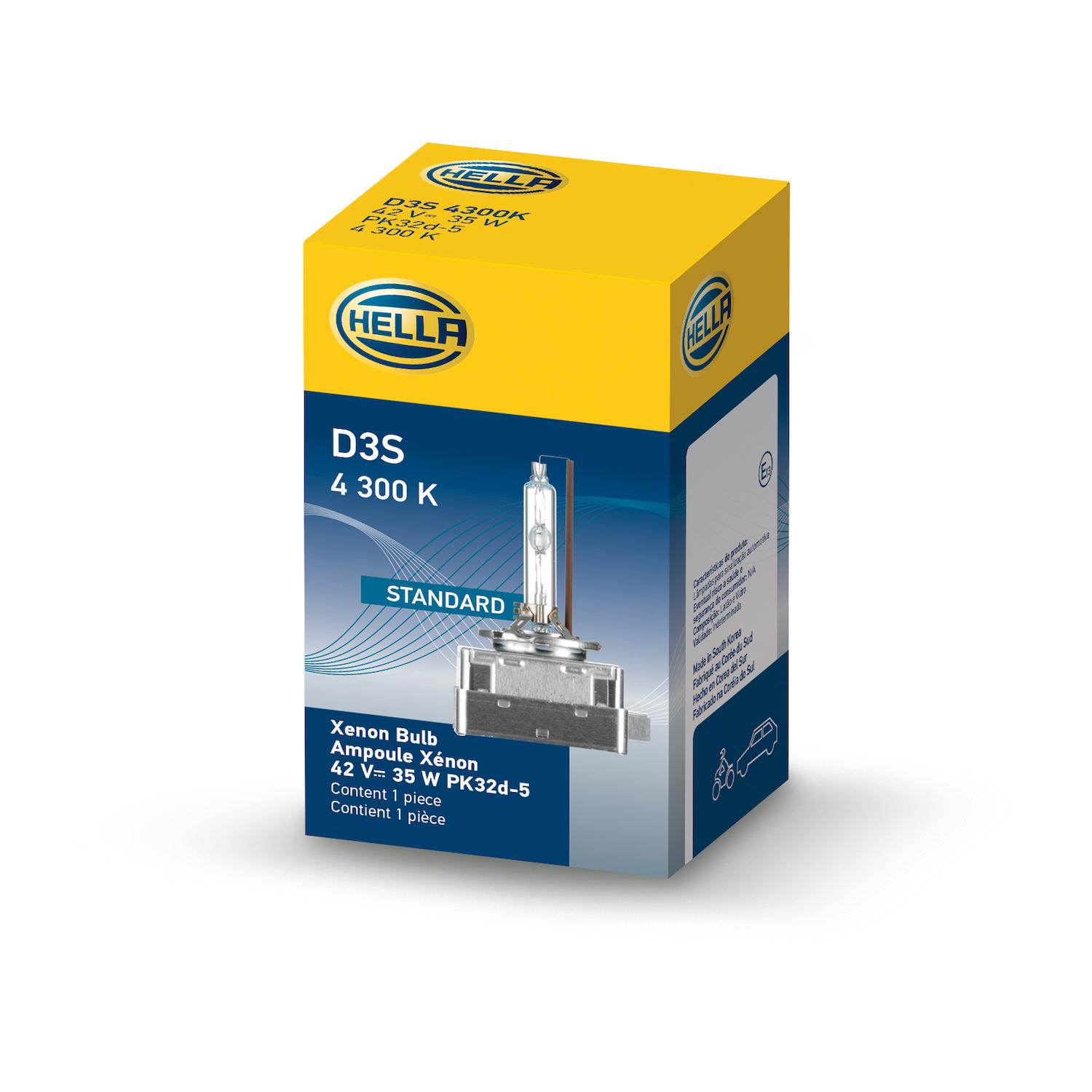 HELLA D3S4300K - Multi Purpose Light Bulb HELLA D3S4300K Headlight Bulb product image 2 of 2