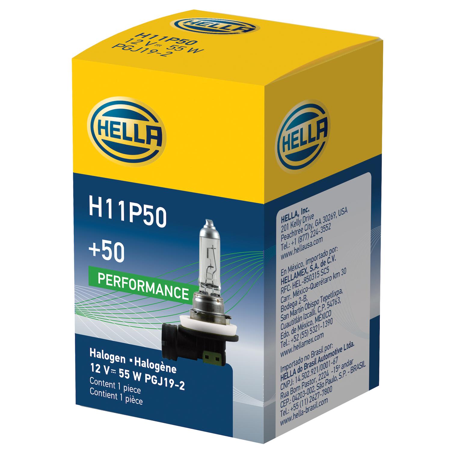 HELLA H11P50 - Multi Purpose Light Bulb HELLA H11P50 Cornering Light Bulb product image 1 of 2