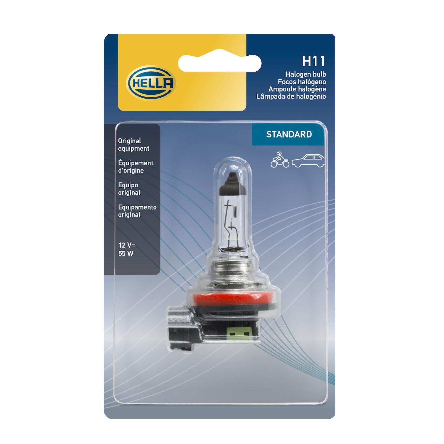 HELLA H11SB - Multi Purpose Light Bulb HELLA H11SB Cornering Light Bulb product image 2 of 2