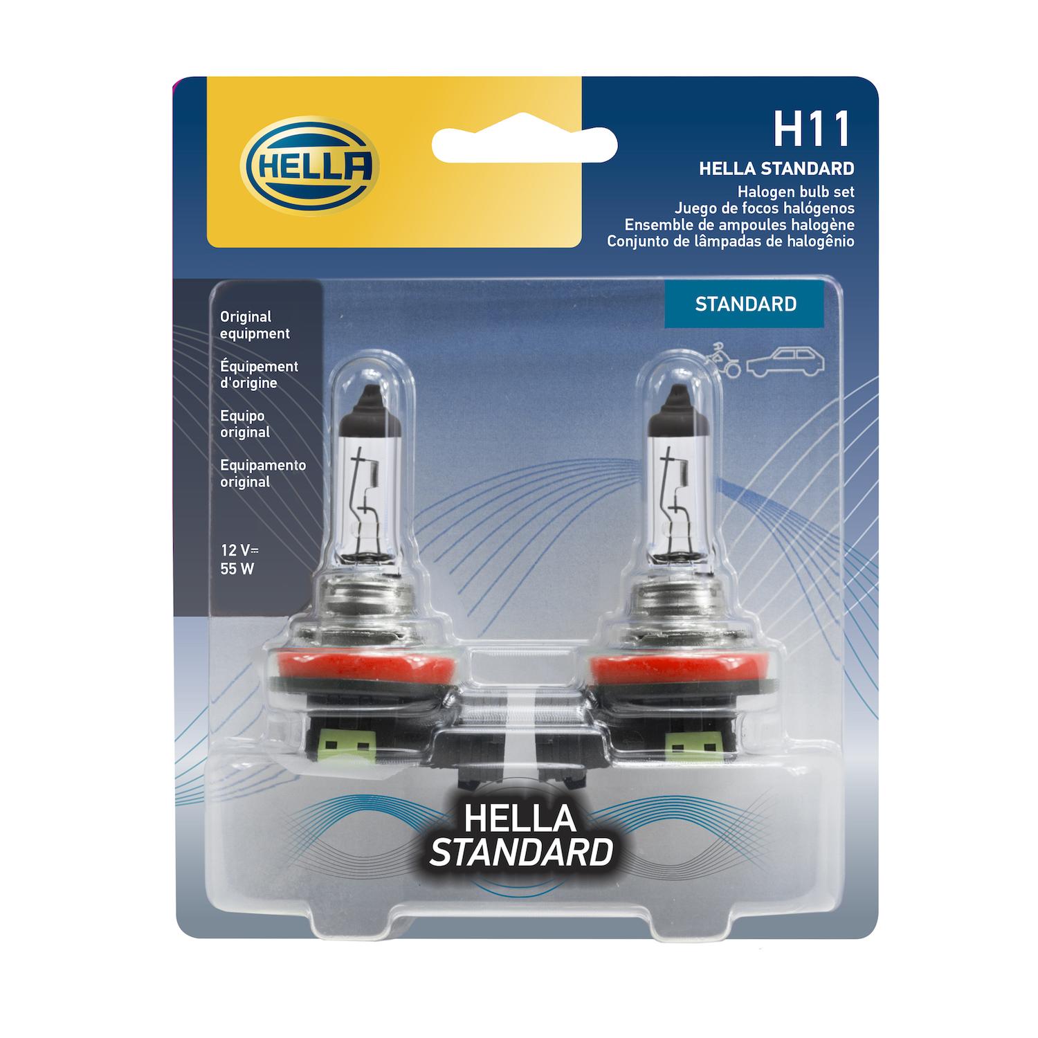 HELLA H11TB - Multi Purpose Light Bulb HELLA H11TB Cornering Light Bulb product image 2 of 2