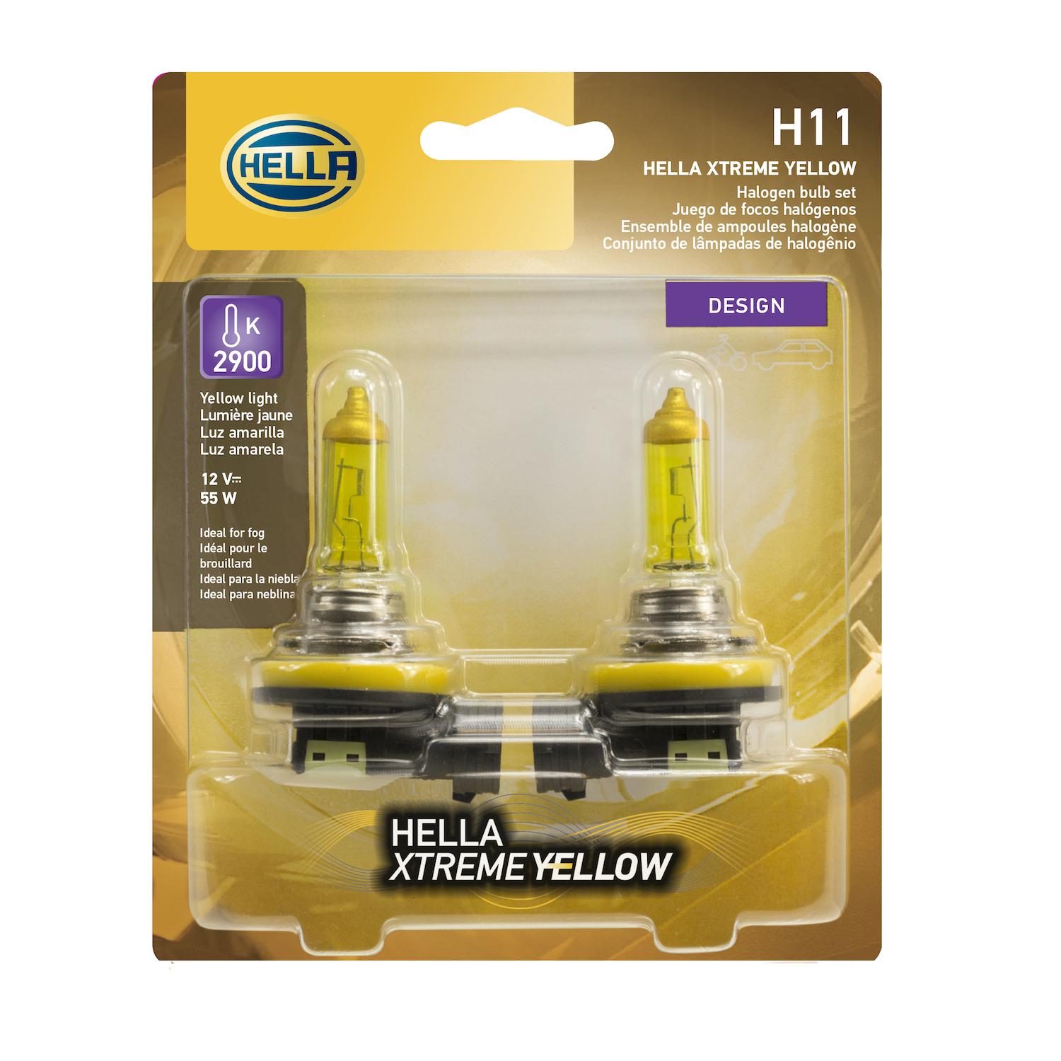 HELLA H11YL - Multi Purpose Light Bulb HELLA H11YL Cornering Light Bulb product image 2 of 2