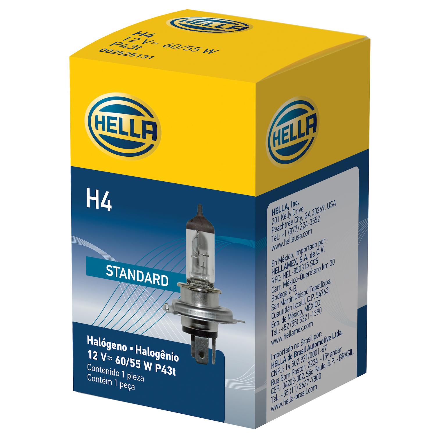HELLA H4 - Multi Purpose Light Bulb HELLA H4 Headlight Bulb product image 2 of 2