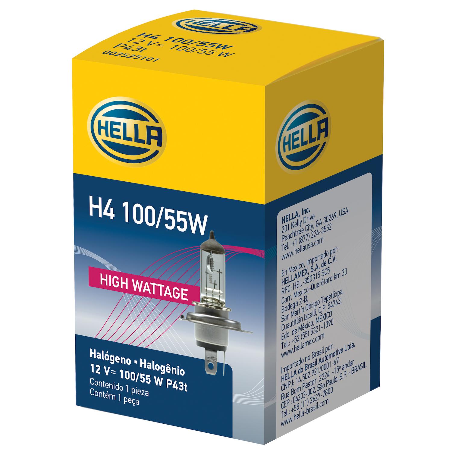 HELLA H410055W - Multi Purpose Light Bulb HELLA H410055W Headlight Bulb product image 2 of 2