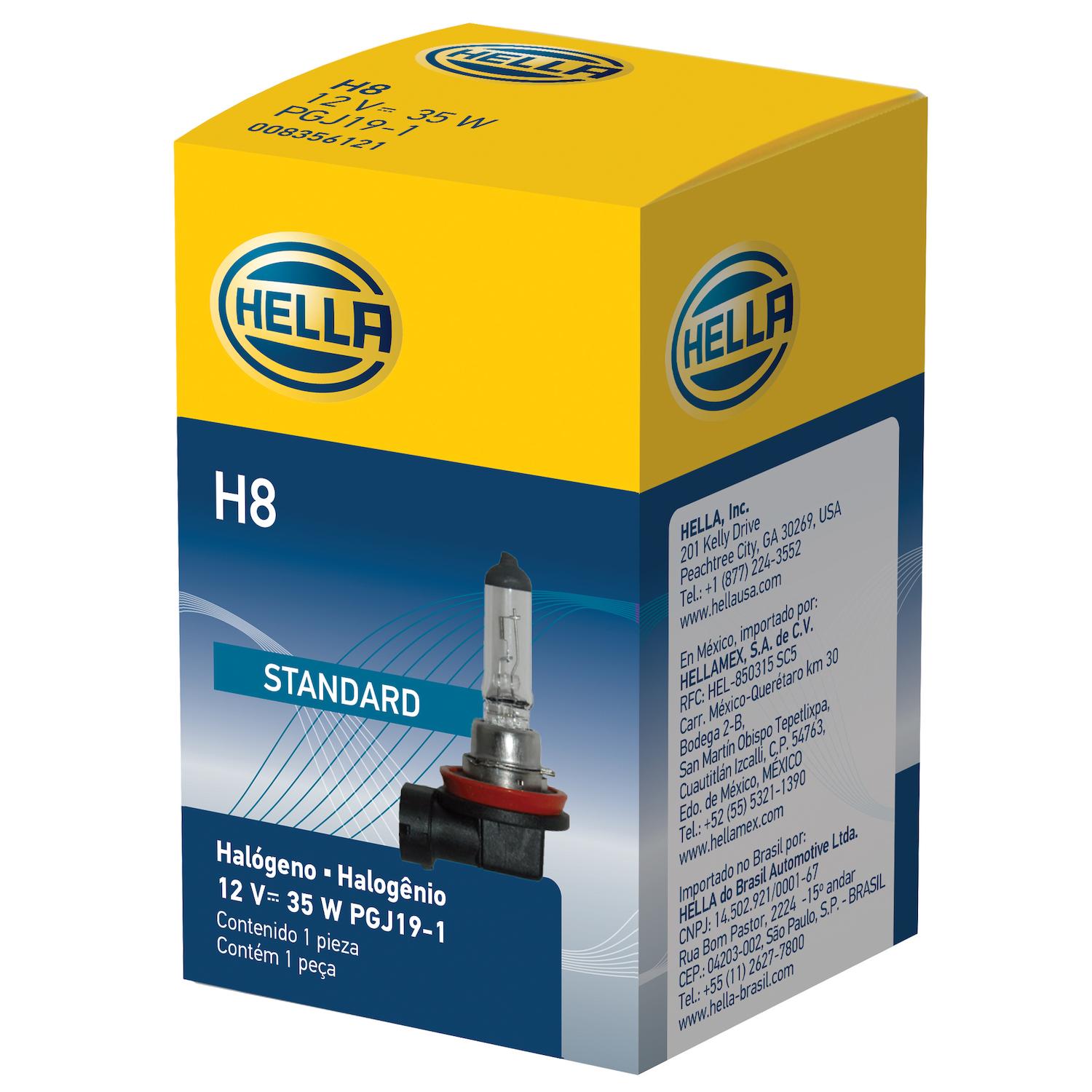 HELLA H8 - Multi Purpose Light Bulb HELLA H8 Cornering Light Bulb product image 2 of 2