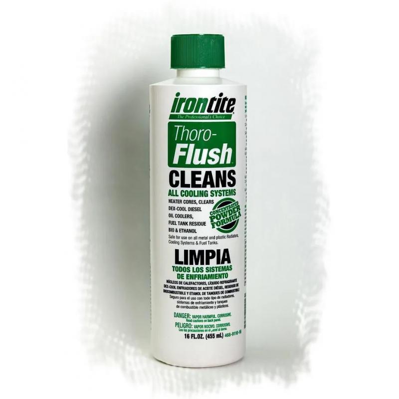 Irontite 911216 Thoro-Flush for Cooling Systems bottle image