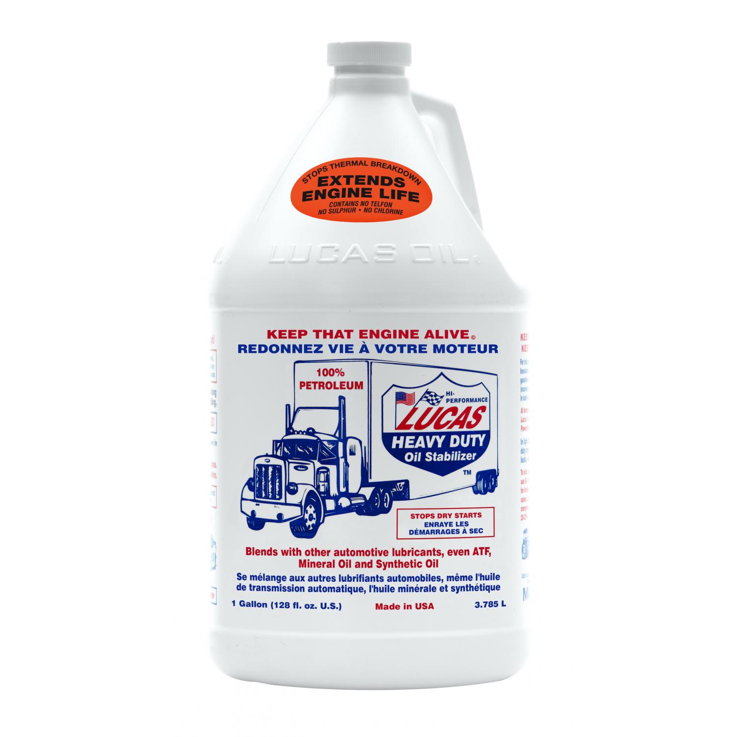 Lucas Oil Products 10002 - Heavy Duty Oil Stabilizer Lucas Oil Products 10002 Heavy Duty Oil Stabilizer product image 1 of 1