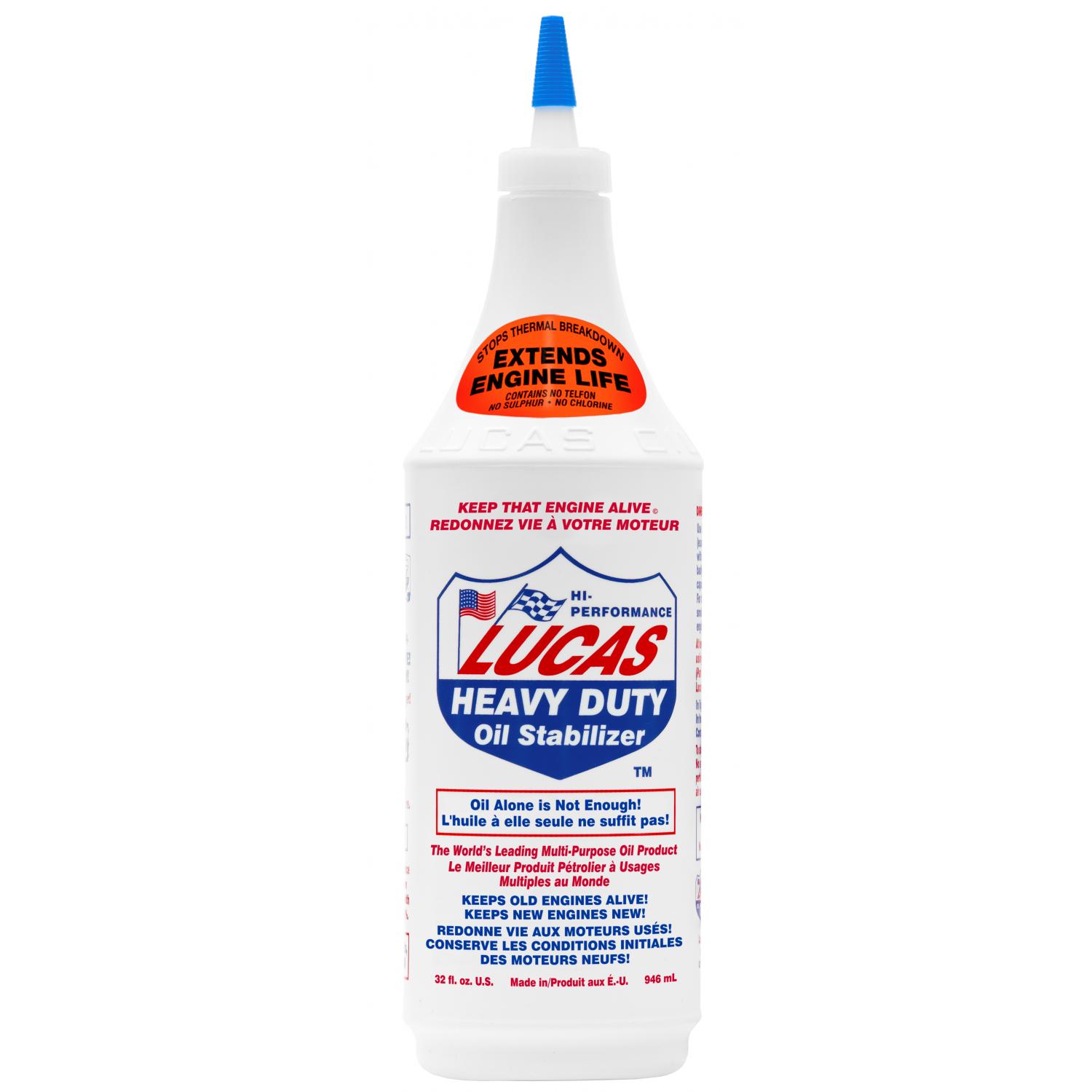 Lucas Oil Products 20001 - Heavy Duty Oil Stabilizer Lucas Oil Products 20001 Heavy Duty Oil Stabilizer product image 1 of 2