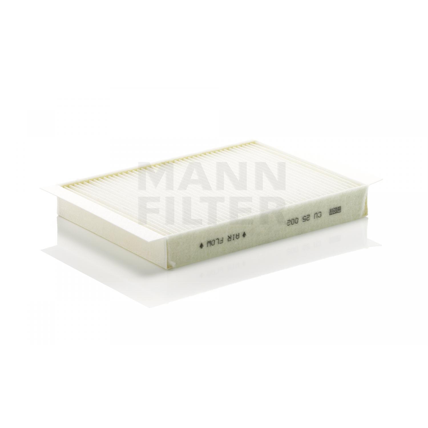 Mann-Filter CU25002 - Cabin Air Filter Mann-Filter CU25002 Cabin Air Filter product image 1 of 1