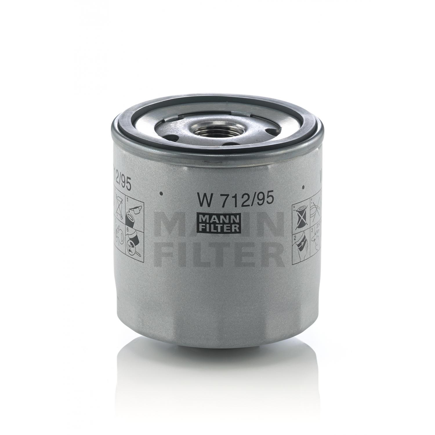 Mann-Filter W71295 Engine Oil Filter product image 1 of 1