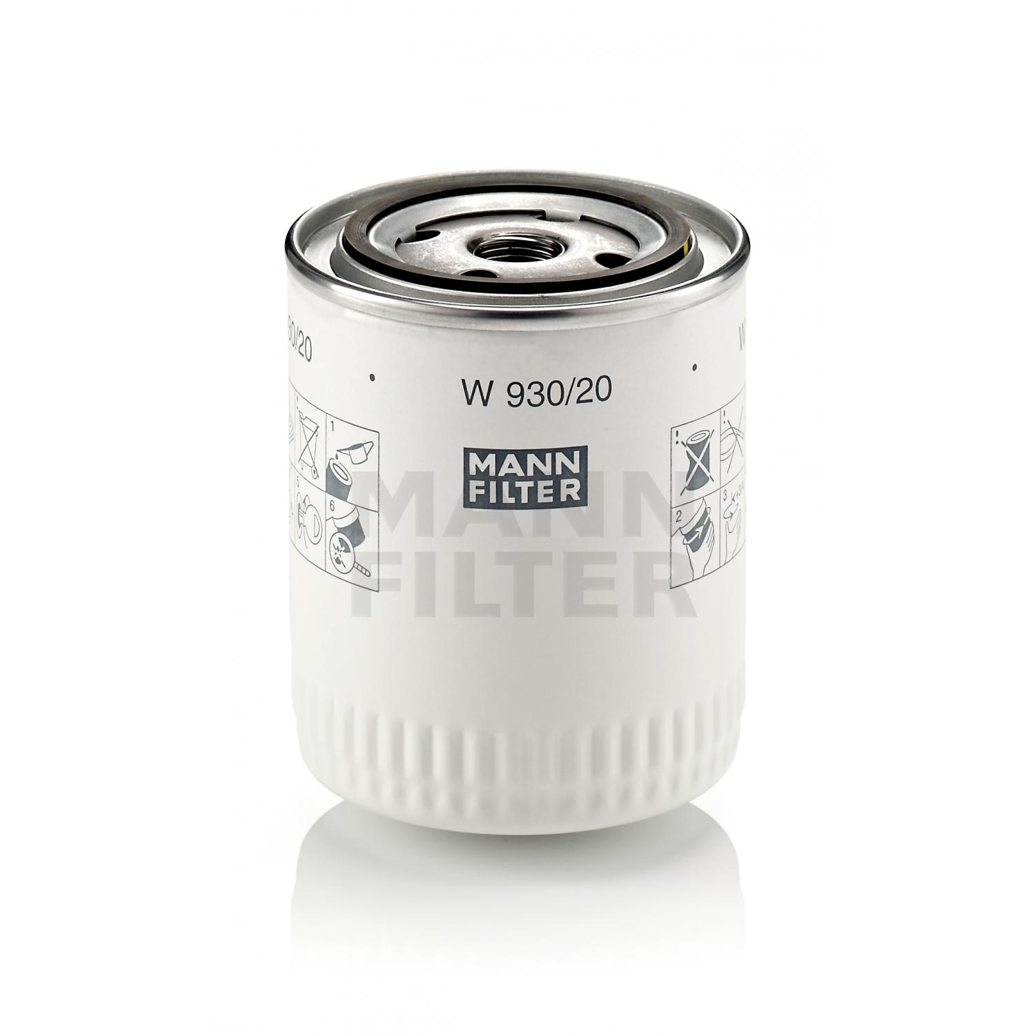 Mann-Filter W93020 Engine Oil Filter product image 1 of 1