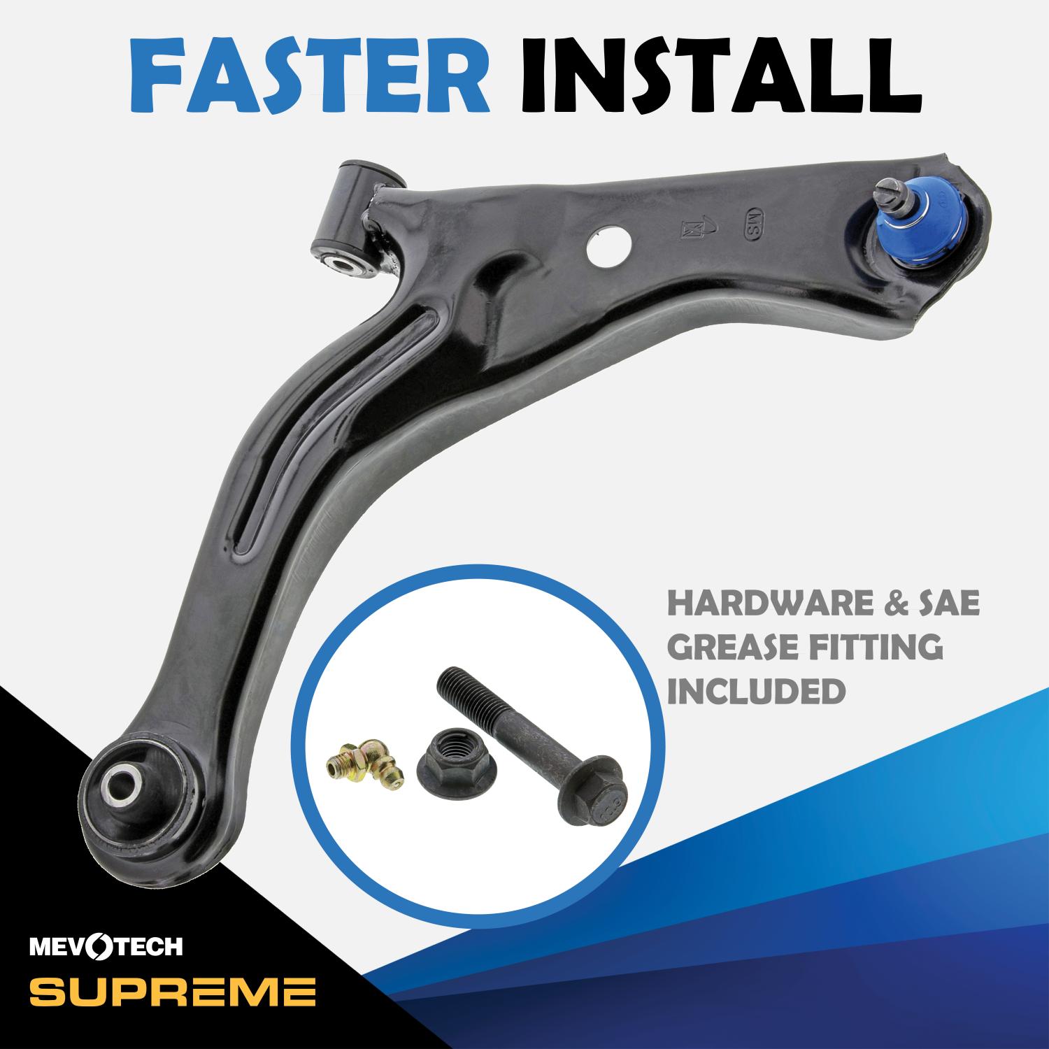 Mevotech CMK80399 - Suspension Control Arm and Ball Joint Assembly Mevotech CMK80399 Suspension Control Arm and Ball Joint Assembly product image 5 of 6