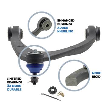Mevotech CMK80669 Suspension Control Arm and Ball Joint Assembly product image 1 of 7