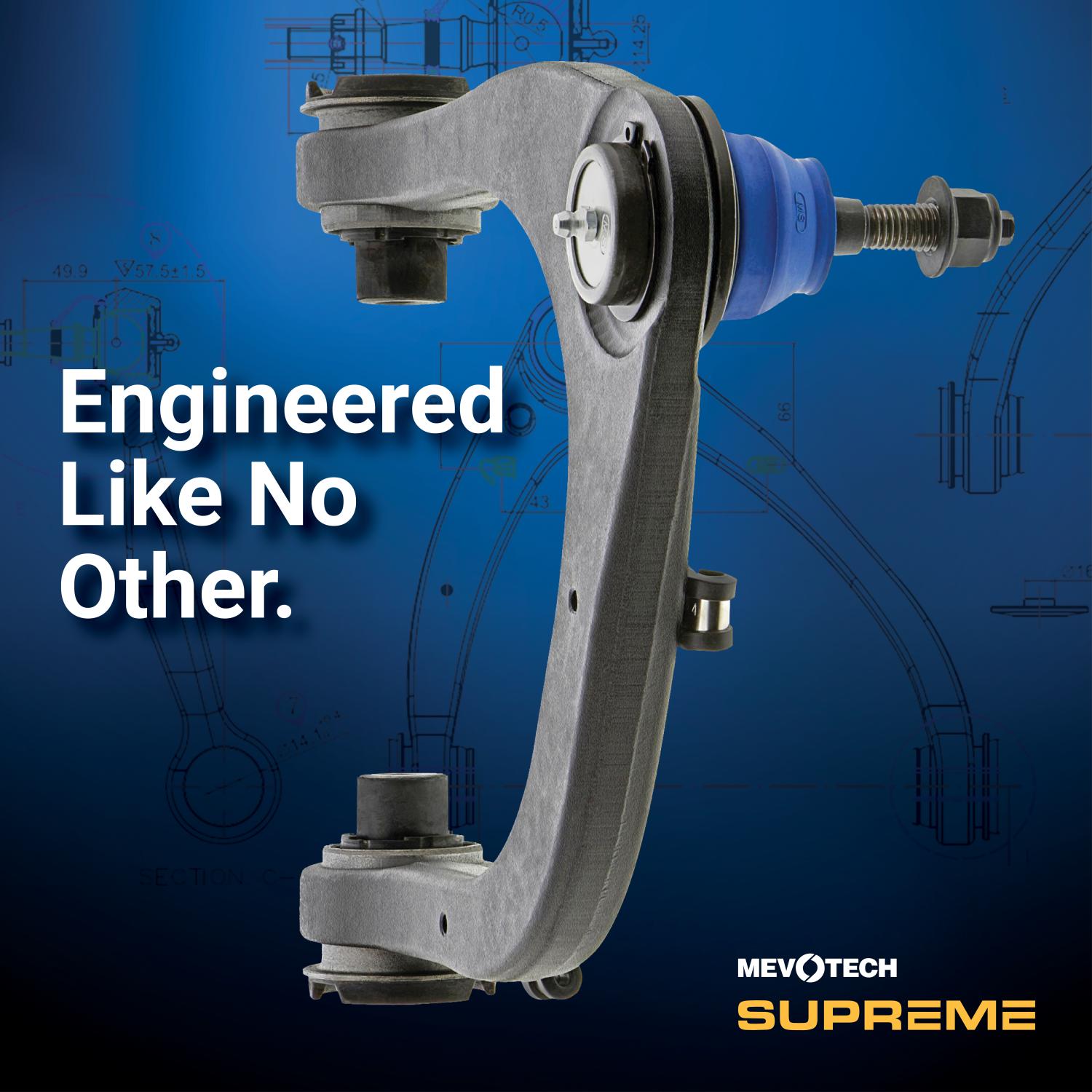 Mevotech CMK80670 Suspension Control Arm and Ball Joint Assembly product image 8 of 8