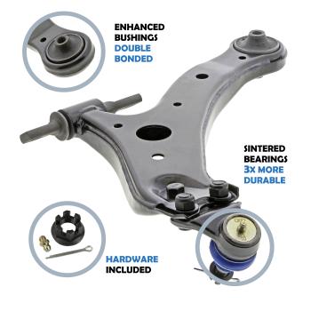 Mevotech CMS20247 - Suspension Control Arm and Ball Joint Assembly Mevotech CMS20247 Suspension Control Arm product image 8 of 11