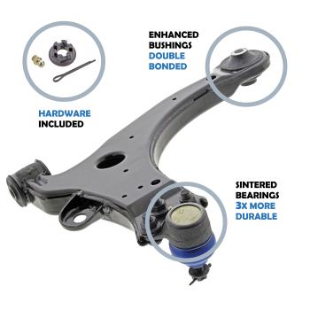 Mevotech CMS20329 Suspension Control Arm and Ball Joint Assembly product image 12 of 13