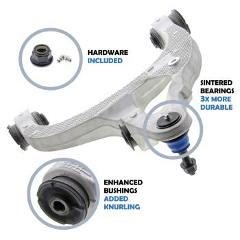Mevotech CMS251269 Suspension Control Arm and Ball Joint Assembly product image 12 of 13