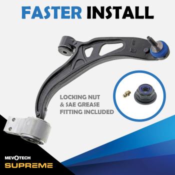 Mevotech CMS40186 Suspension Control Arm and Ball Joint Assembly product image 4 of 13
